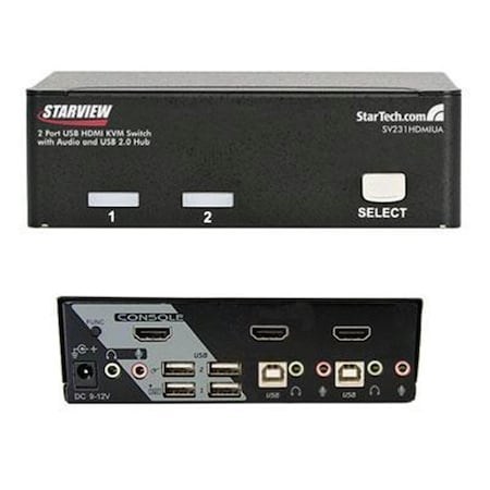 Ezgeneration 2-Port Usb Hdmi Kvm Switch EZ61365